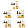 Sweet Orange Essential Oil – Body Massage & Hydrating Skin Care Essential Oil Zpaxo 5Pcs 30ml Sweet Orange