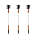Double Ended Wood Handle Eyebrow Brush Eyelash 1 Professional Makeup