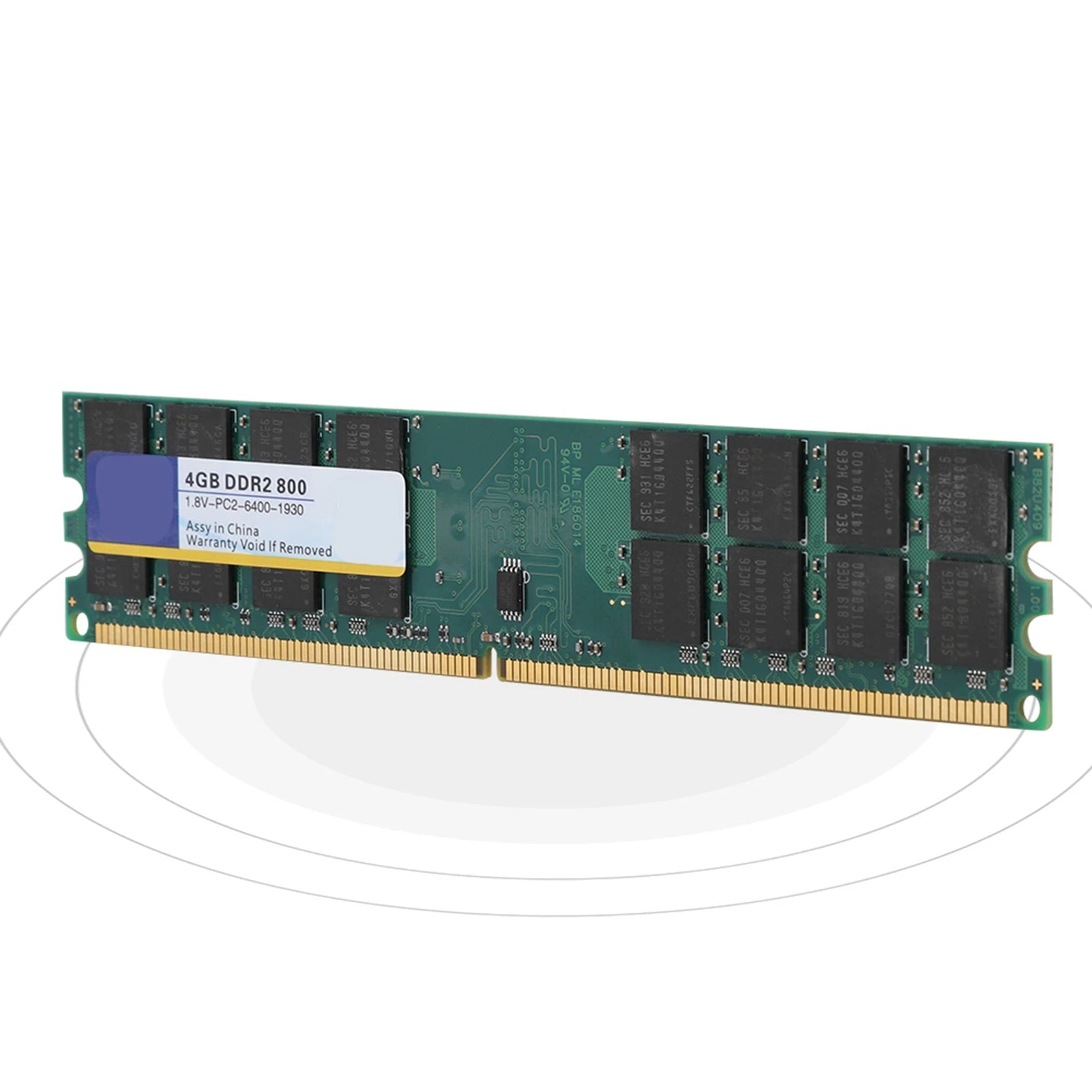 Xiede 800MHZ 240pin RAM Memory Designed DDR2 PC2-6400 Desktop