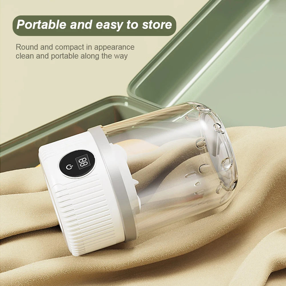 Cordless Small Washing Machine Laundry Cup Automatic Rechargeable