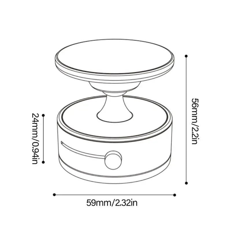 652F Windshield Smartphone Mount Support Bracket Vacuum Suctions 360 Zpaxo