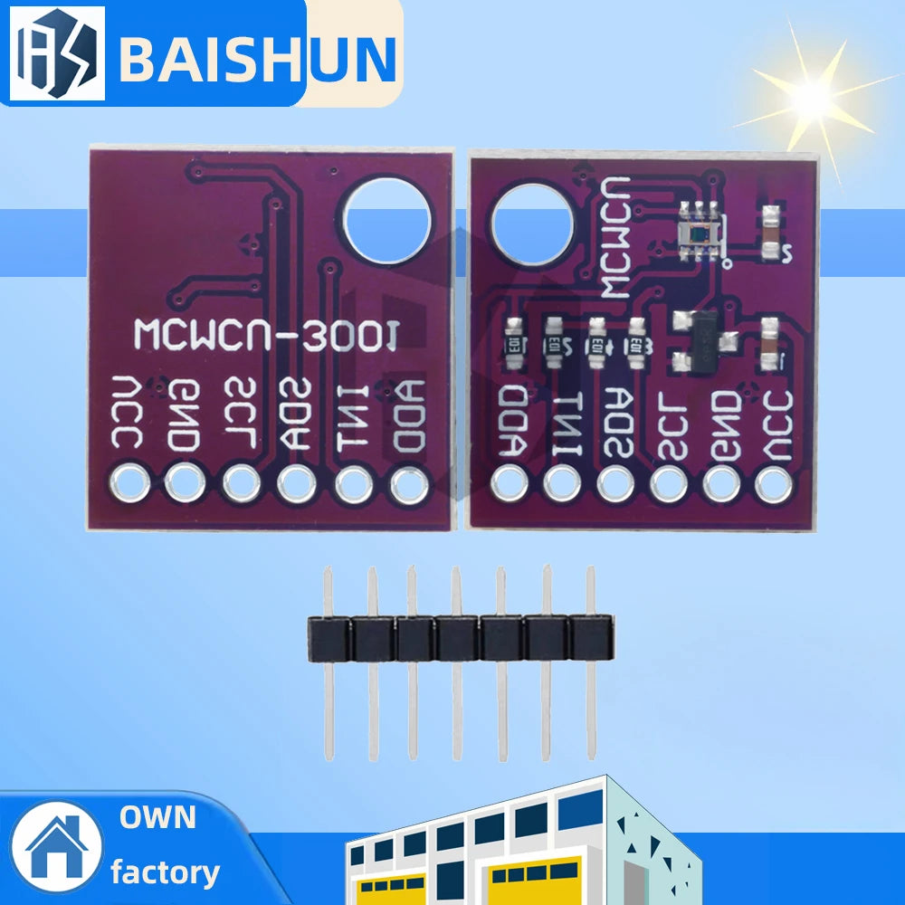 OPT3001 Human Eye Calibrated Light Sensor Module I2C IIC Single-chip Zpaxo purple 3pcs