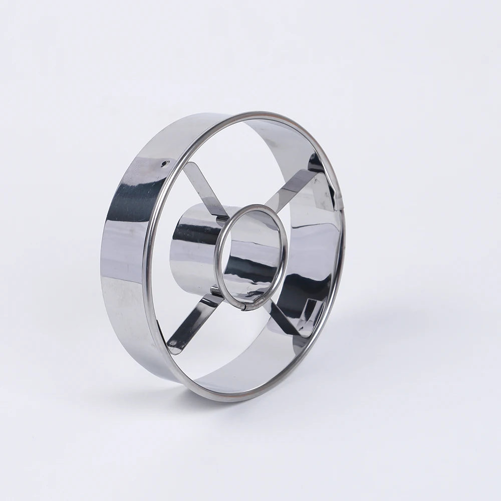Stainless Steel Donut Cutter Mold Doughnut Making Cutters Bagels Cookies Biscuits Baking Tools Zpaxo