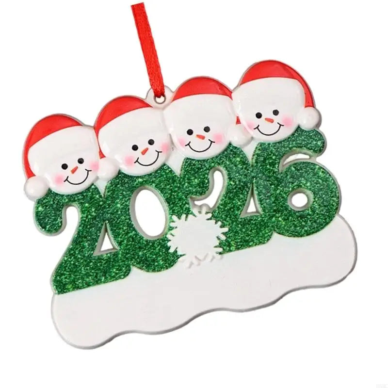 Handmade Snowman Couple Holiday Decoration Resin Materials Decorative