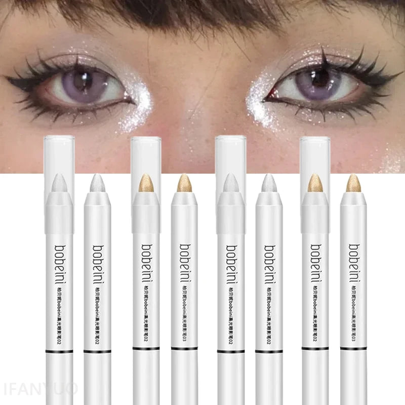Lying Silkworm Pen Monochrome Brightener Pencil Bright Eyes Lasting