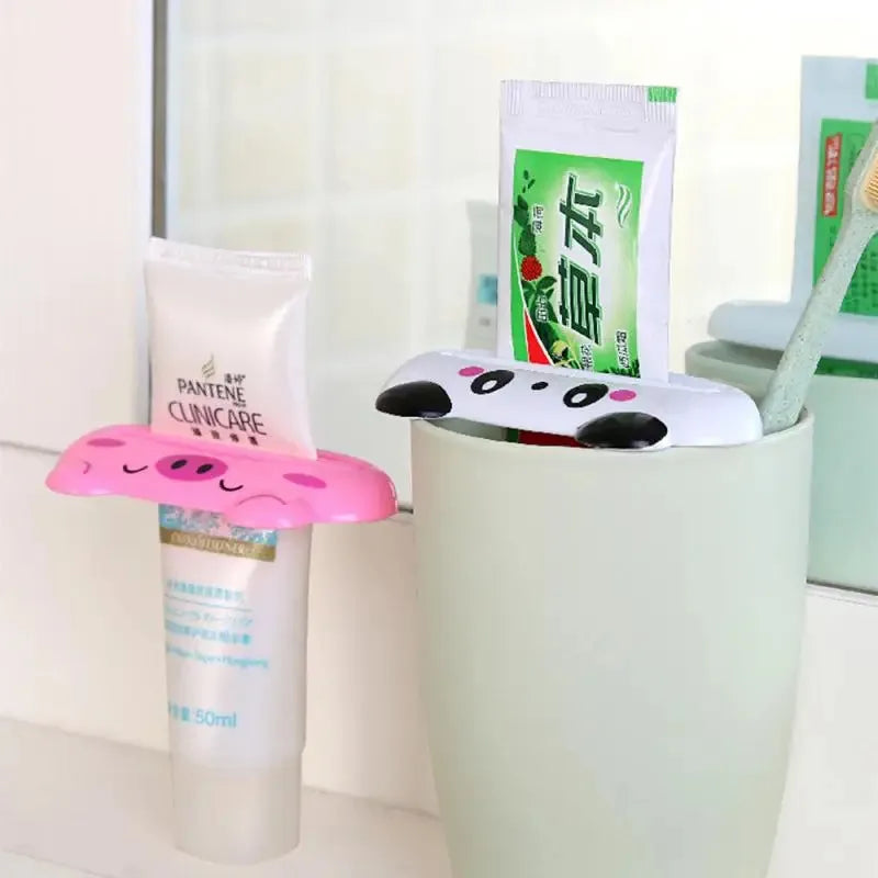 Animal Toothpaste Tube Squeezer & Roller Dispenser – 1/2/3 Pack