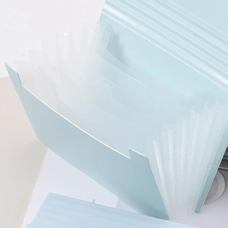 Nail Stamper Plates Storage Book Foldable Dust-proof