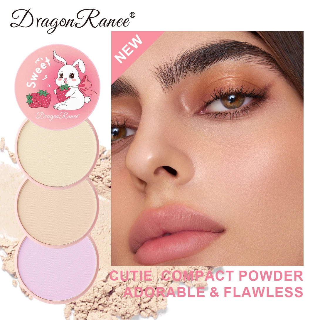 One-Touch Smoothing Powder That Doesn'T Stick, Removes Oil and Controls Oil, Naturally Brightens Skin Tone, Provides a Fine and Long-Lasting Finish, Waterproof and Sweat-Proof Powder Zpaxo