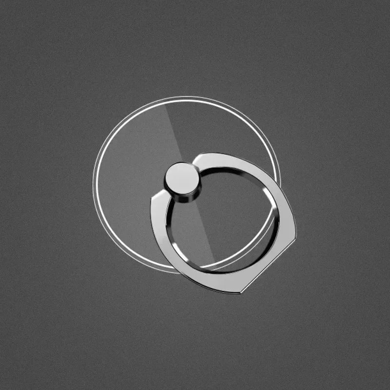 360° Rotating Clear Phone Ring Holder & Kickstand – 1/2/3 Pack