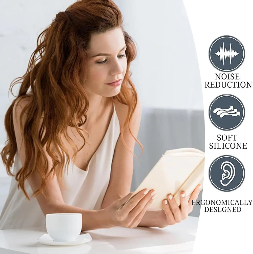 Reusable Silicone Earplugs – Sleep, Travel & Hearing Protection