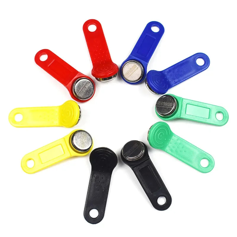5pcs/lot rewritable RFID Touch Memory key RW1990 iButton copy card keyfor Cards Access System Zpaxo