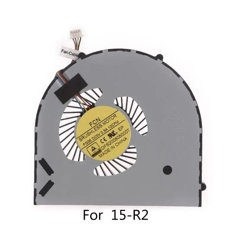 652F 4Pin 5V Notebook cPU Cooling GPU Radiators for Alienware15 ALW15ED Zpaxo