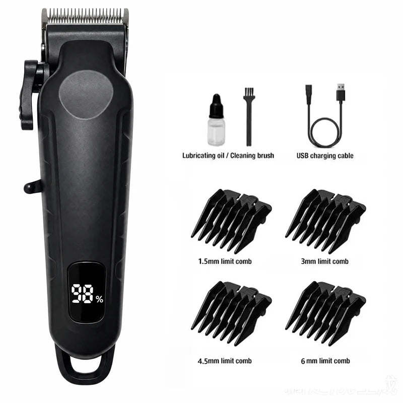 Men's Professional Oil Head Carving Electric Push Clipper Home