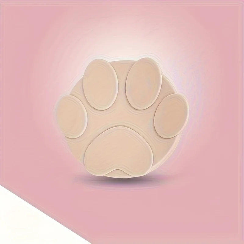Portable Silicone Dog Cat Canned Lid 2-in-1Food Sealer Spoon Pet Food Cover Storage Fresh-keeping Lids Bowl Dog Accessories Zpaxo pink