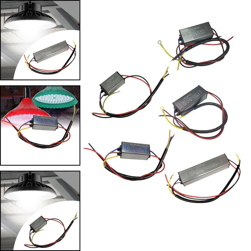 Waterproof LED Driver Compact High Performance Aluminum Multiple Protection LED Power Supply Low Voltage Output Converter Zpaxo