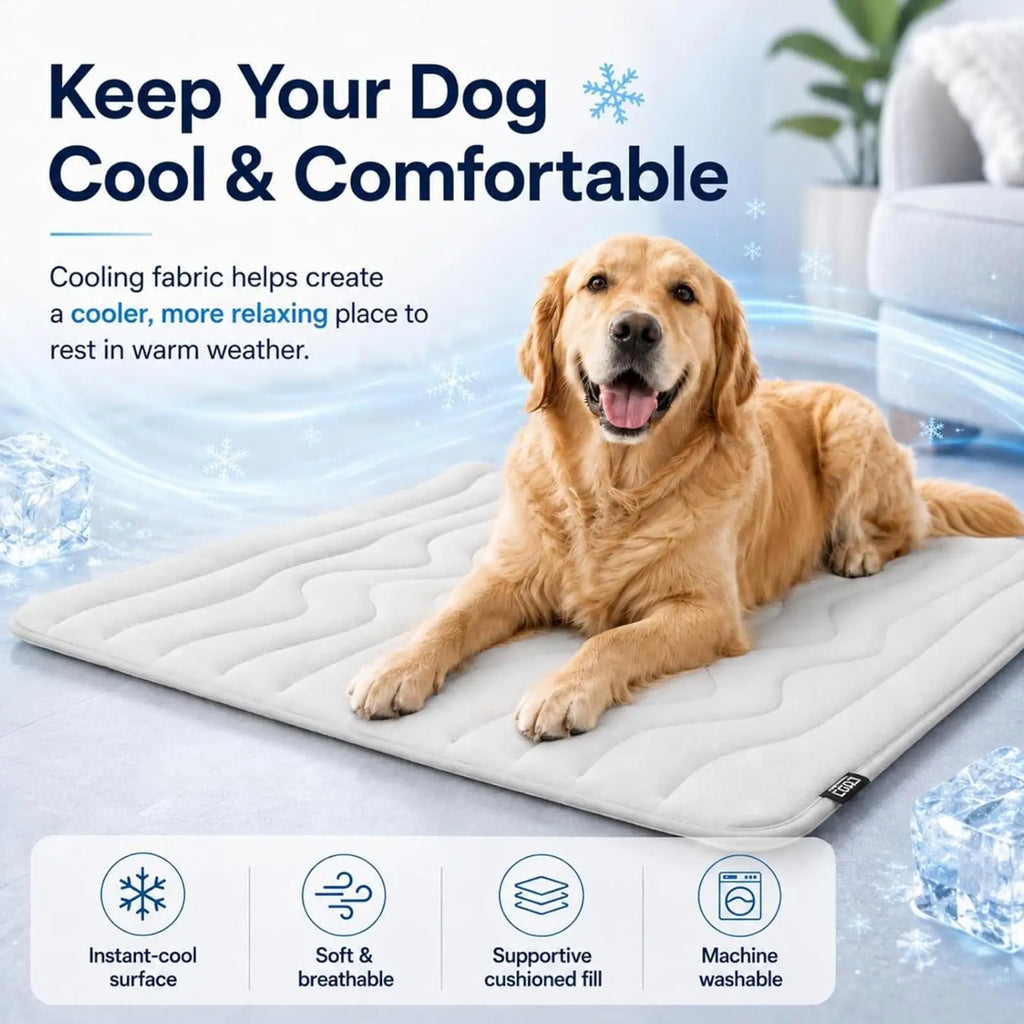 Pet Cooling Mat Waterproof Foldable Bed Summer Small Dogs Cooling Pad For Small Medium Large Puppy Kitten Indoor Crate Kennel Zpaxo