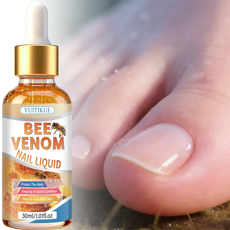 Bee Venom Nail Treatment Liquid – Moisturize & Protect Nails 30ml Nail Treatment Oil Zpaxo Default Title