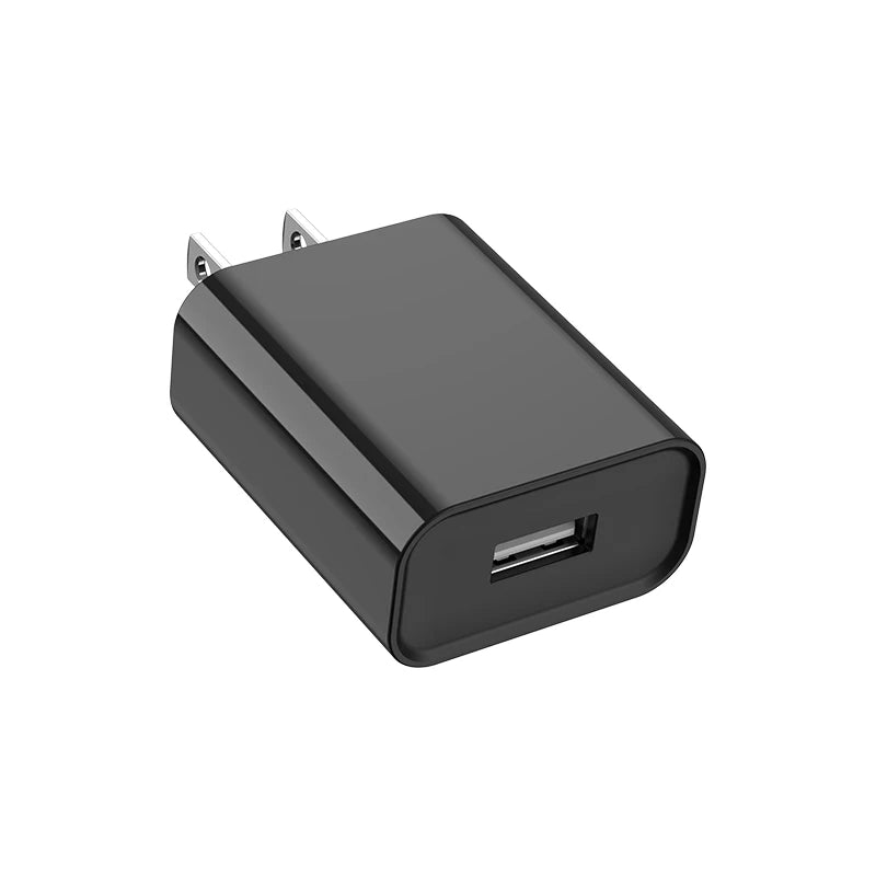 5V 2A USB Wall Charger 10W – EU/US Plug, iPhone & Android USB Wall Charger Zpaxo US Black