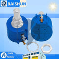 3590S-2- 10-Turn Precision Potentiometer Multi-turn Adjustable Zpaxo 100 Ohm