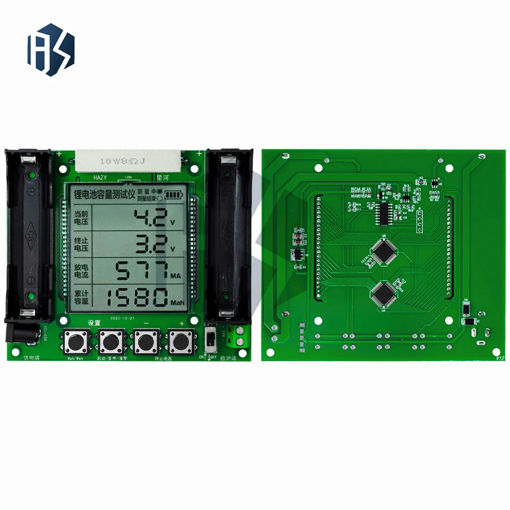 18650 Lithium Battery Capacity Tester Module High Precision XH-M239 LCD Digital Display True Capacity Module MaH/mwH Measurement Zpaxo