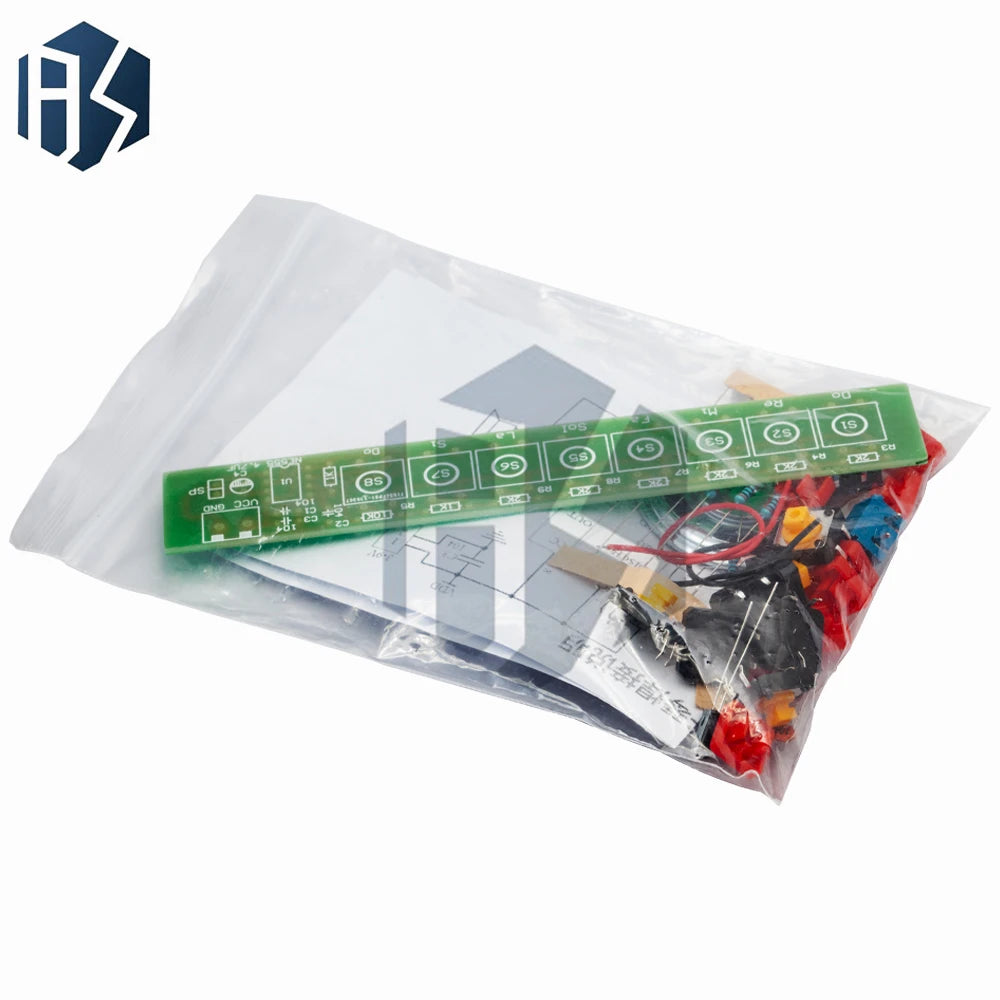 NE555-Powered DIY Electronic Piano Kit: Complete Organ Assembly Components for Building Projects Zpaxo