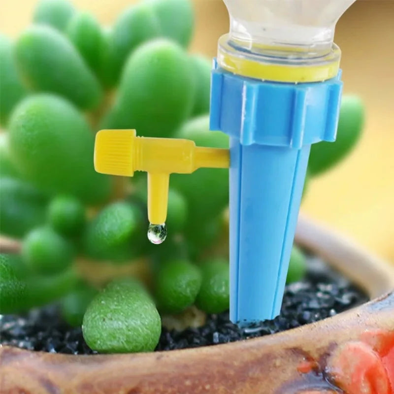 5/10pcs Automatic Drip Irrigation System Self Watering Adjustable for Flower Plants Greenhouse Garden Auto Water Dripper Device Zpaxo
