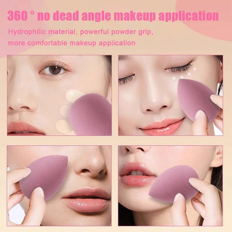 Ombre Makeup Sponge Dual Use Liquid Powder Foundation Beauty Egg
