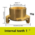 Quick Connect Water Fitting Claw Couplings Tap Connectors Copper DN15 DN20 DN25 Garden Water Connectors Zpaxo A3