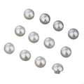 12 Pcs Mushroom Buttons Round Sewing Buttons for Dressmaking and Tailoring False Pearls Buttons Zpaxo mushroom CN