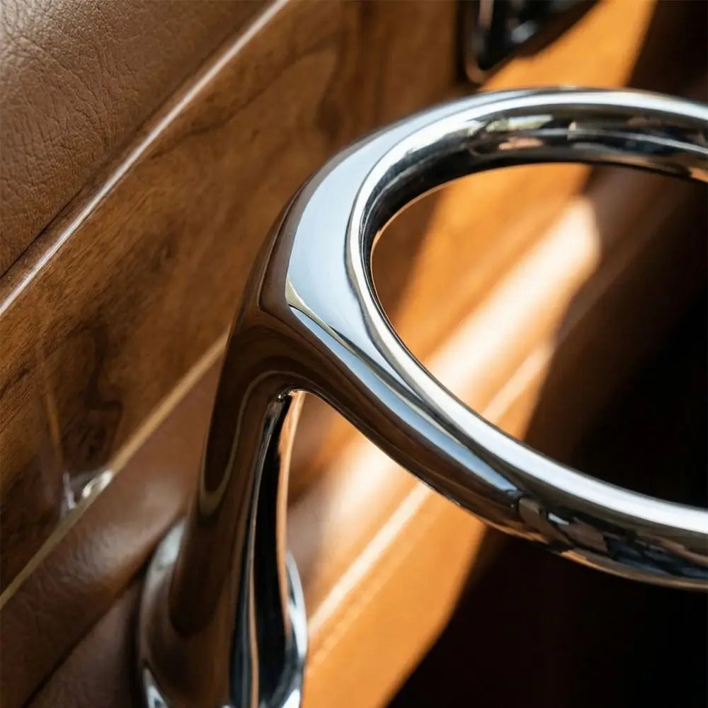 Boat Stainless Steel Cup Holder Single-leg Double Teacup Single Zpaxo