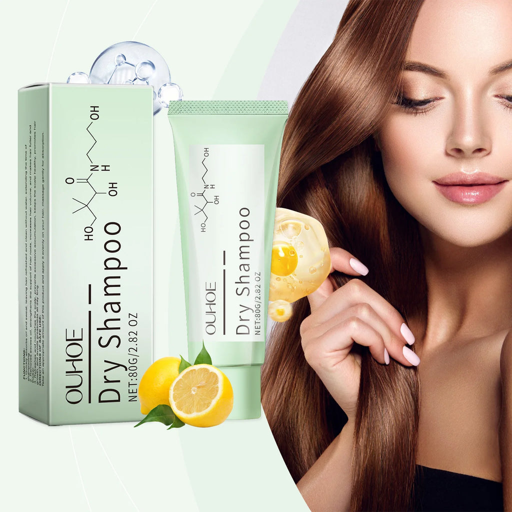 Refreshing Hair Dry Shampoo Cleaning Grease Sweat Strengthening Roots Zpaxo