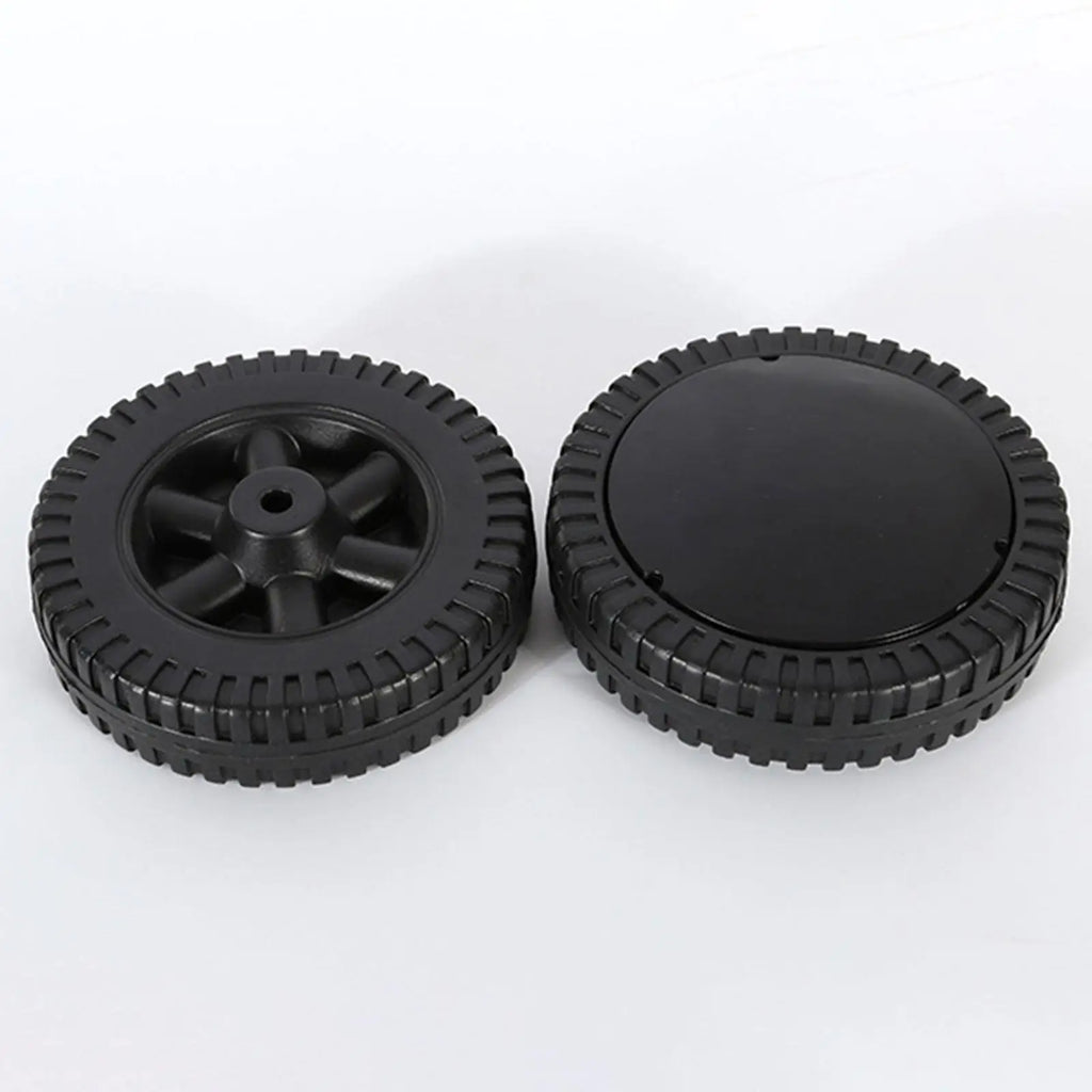 6-Inch BBQ Grill Replacement Wheels 2-Pack – Easy Install Grill Replacement Wheels Zpaxo