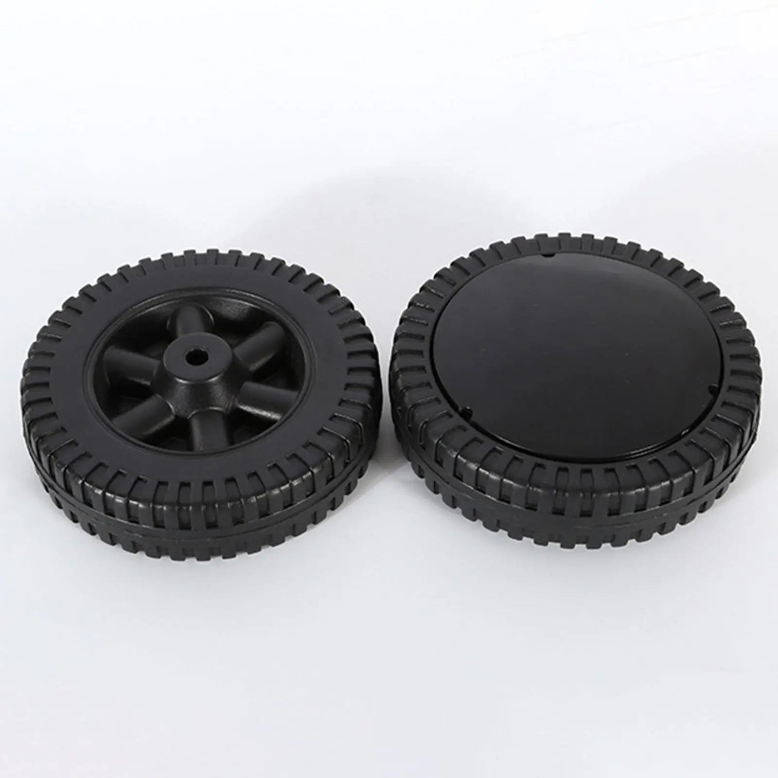 6-Inch BBQ Grill Replacement Wheels 2-Pack – Easy Install Grill Replacement Wheels Zpaxo