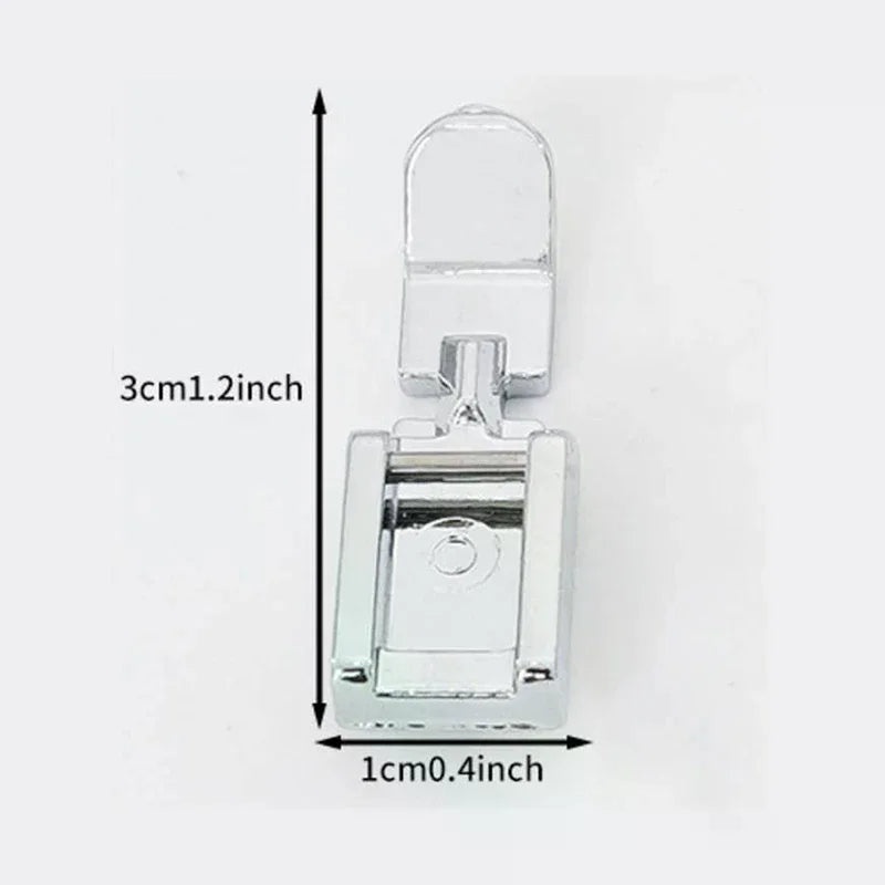 Left Right Narrow Foot Zipper Sewing Machine Presser Compatible Low Zpaxo