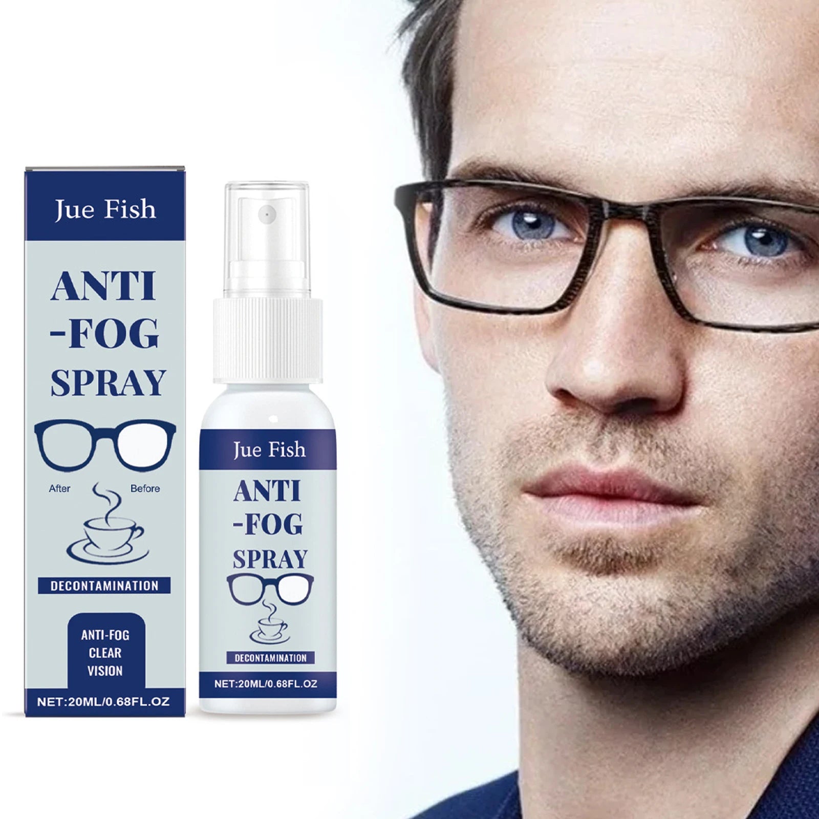Anti-Fog Eyeglass Cleaning Spray | Clear Vision Lens Cleaner Lens Cleaning Spray Zpaxo