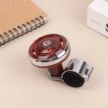 Universal Car Booster Ball Steering Wheel Power Handle Knob Rotating Zpaxo Wood grain