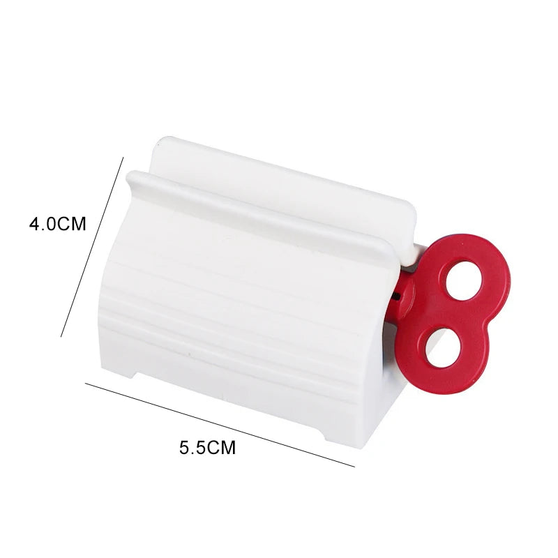 Toothpaste Squeezer Simple Squeeze Artifact Children Manual Lazy Tube Zpaxo Regular Red 1PCS