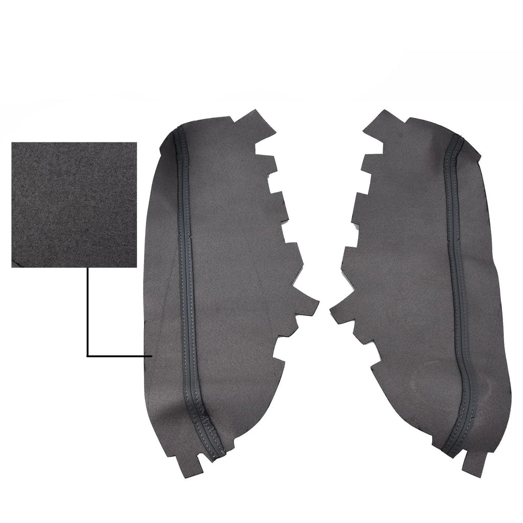Microfiber Leather Armrest Door Panel Cover Breathable Waterproof