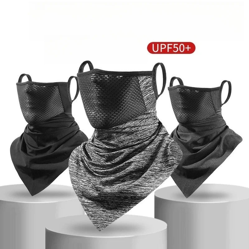 Summer Outdoor Men Mask Full Face Bicycle Neckerchief Cycling Bandana