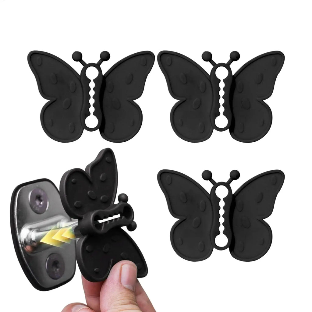 Car Door Latch Cover Silicone Flexible Universal Strike Plate