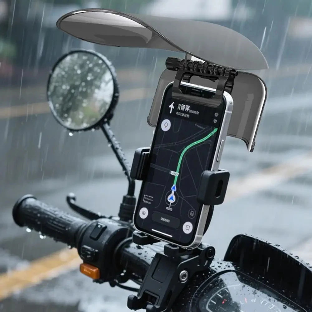 Sun Hat Phone Mount Shade Rainproof Universal Fit Extended Visor