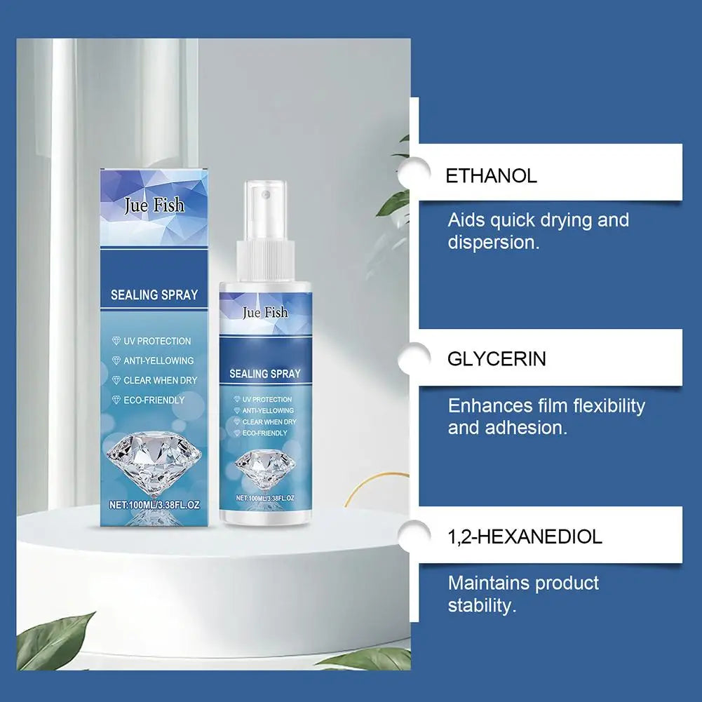 Diamond Painting Sealer Spray – Clear Gloss UV Protective Finish Art Sealer Spray Zpaxo
