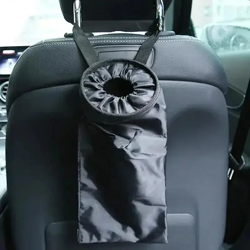 Car Seat Back Trash Bin – Hanging Oxford Cloth Garbage Bag Car Seat Organizer Zpaxo