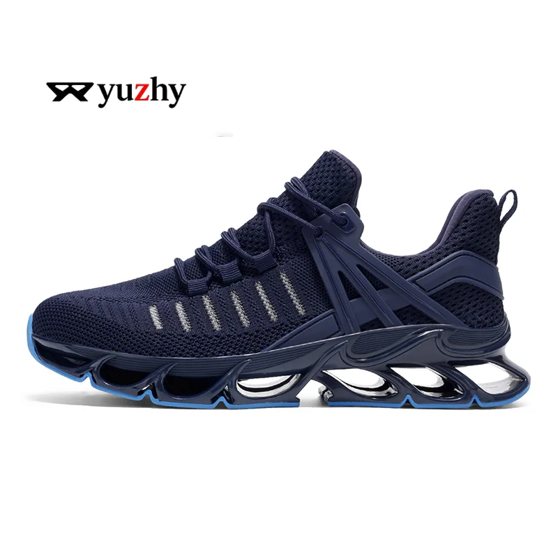 Men's Casual Sneakers Luxury Trainer Shoes Breathable Race Running