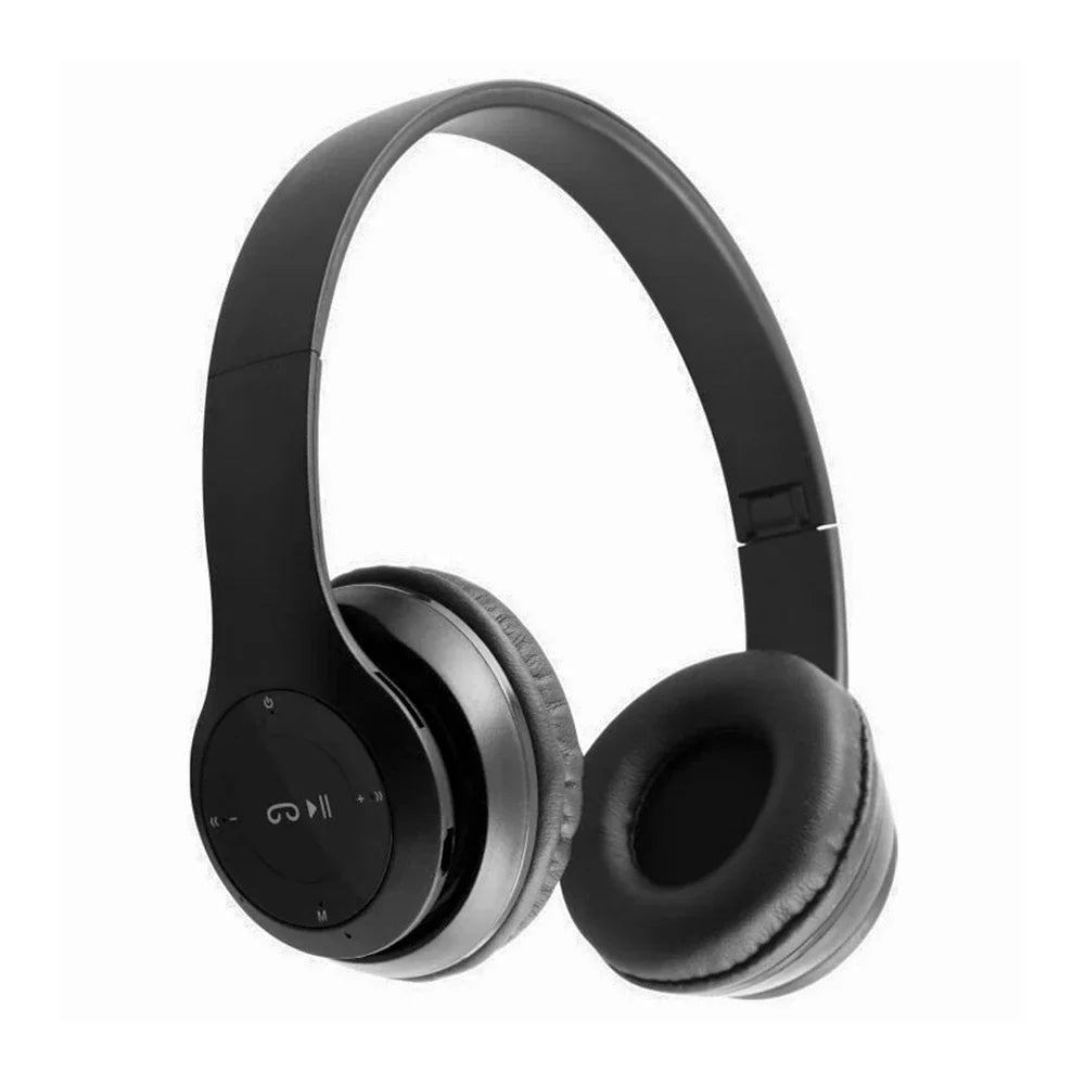 Bluetooth 5 0 Headsets Wireless Headphones Wired Earphones Support TF Zpaxo Black