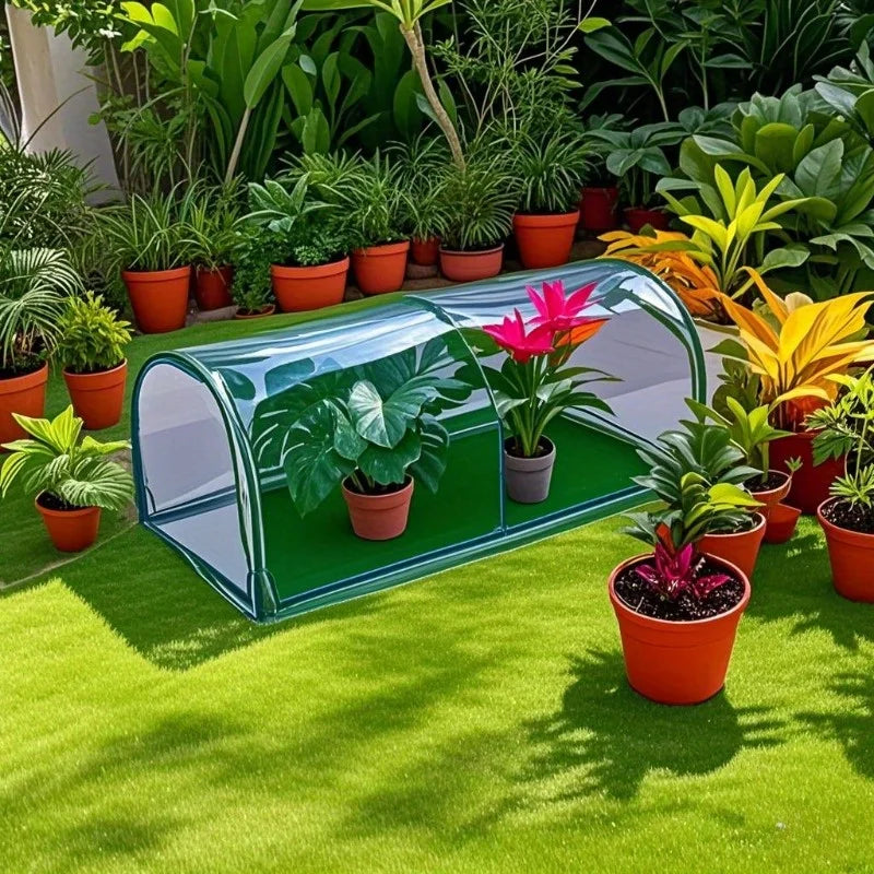 Transparent Plastic Greenhouse Cover Plant Tent Flowers Vegetables