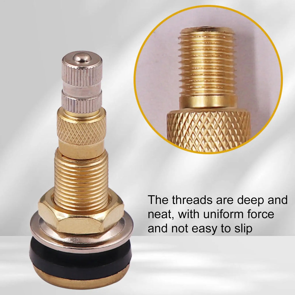 TR618A Brass Tubeless Tire Valve Stem – Tractor & Loader