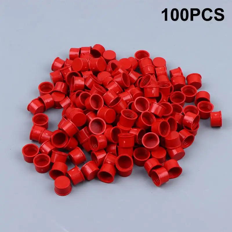 100-Pack M12–M18 Common Rail Injector Dust Caps | Oil Pipe Plugs