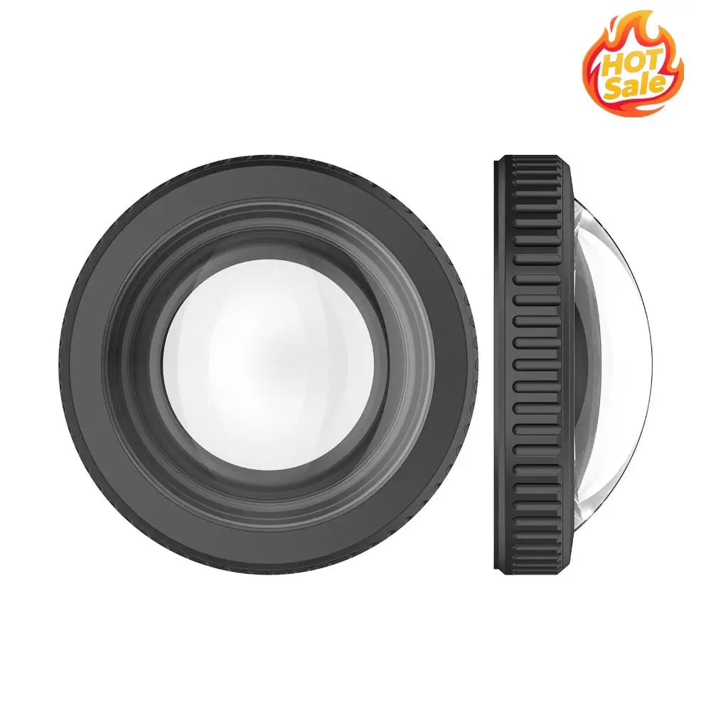 2Pcs Lens Guards for Go Pro MAX 2 Action Camera Accessories HD Lens Protector Cover Tempered Glass Dustproof Scratch-Resistant Zpaxo