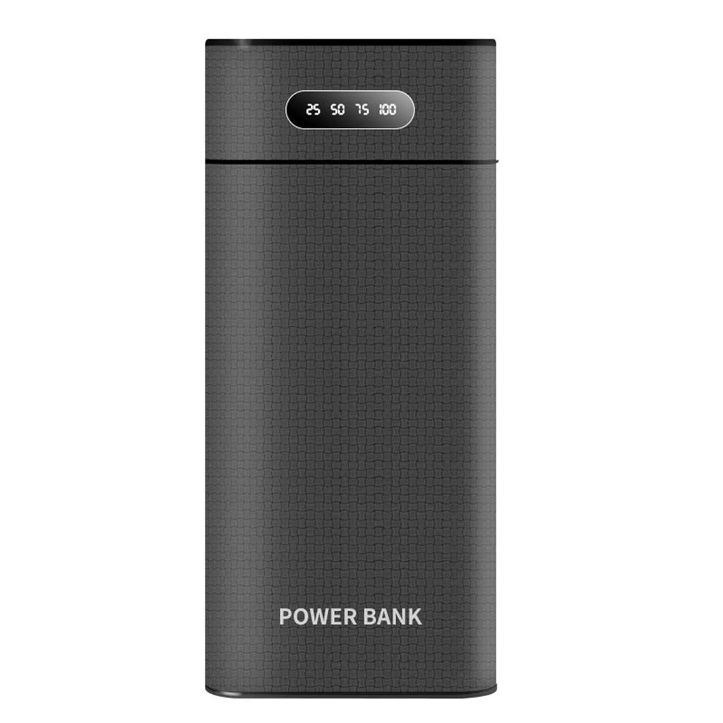 8 18650 Battery DIY Power Bank Case Charge Storage Box 5V Dual USB C